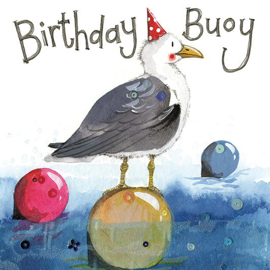 BIRTHDAY BUOY CARD W06