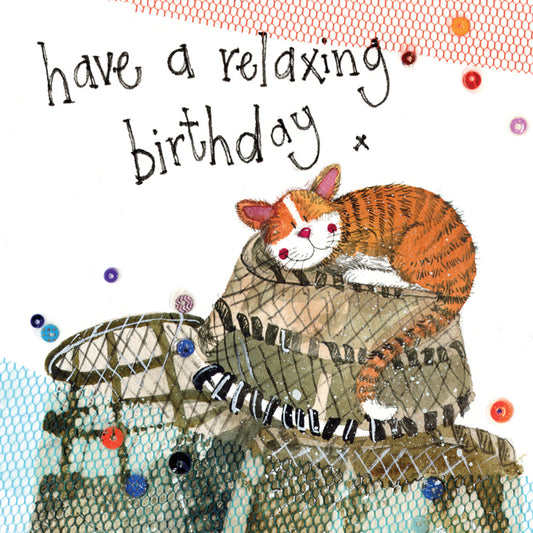 LOBSTER POTS CARD LW01