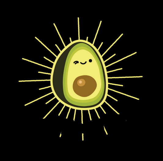 GGZ228 I'm Extra Avocado Premium Drink Coaster Resin With Cork Backing | 2472 | 263213 263213