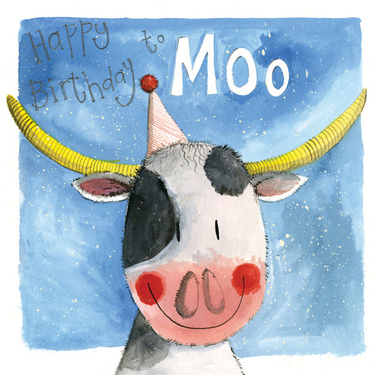 MOO BIRTHDAY CARD DF12