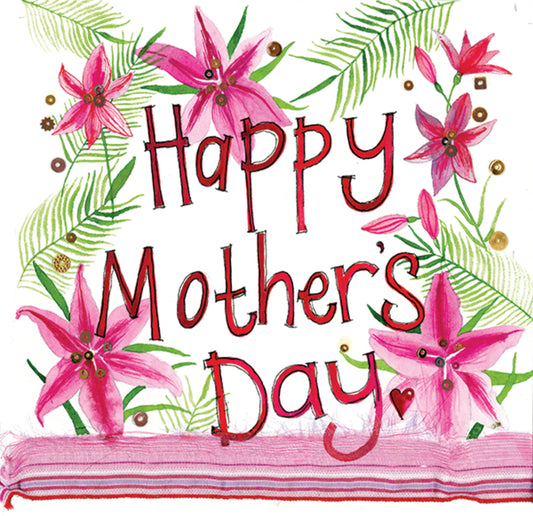 LILLIES MOTHERS DAY CARD SPRS09