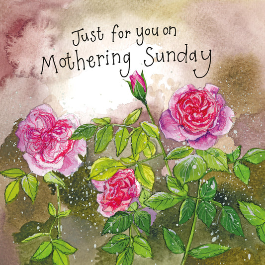 PINK ROSES MOTHERS DAY CARD SPRS42