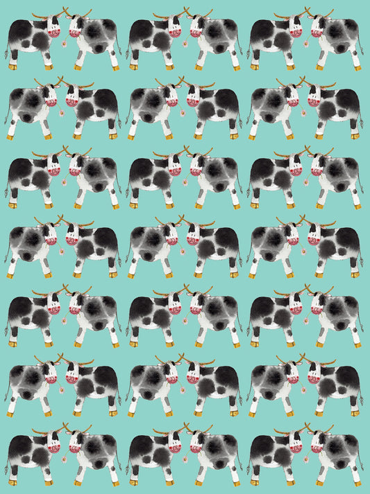 DAIRY COWS SMALL CHUNKY NOTEBOOK SCN15