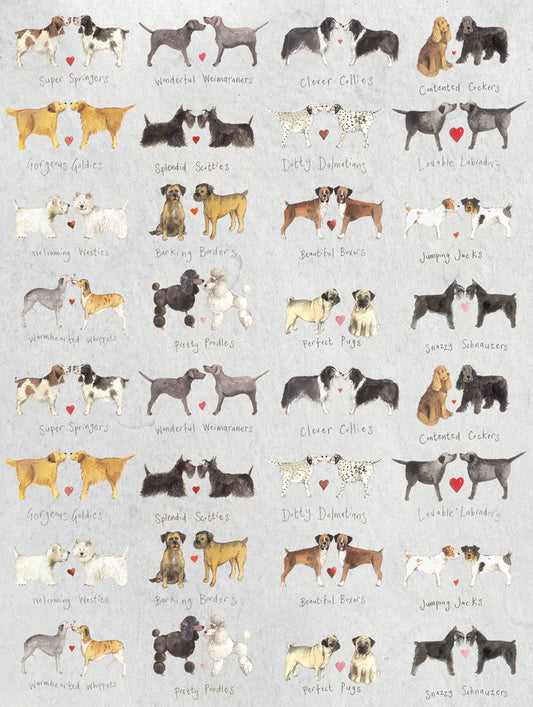 DOG LARGE SOFT NOTEBOOK SNL01