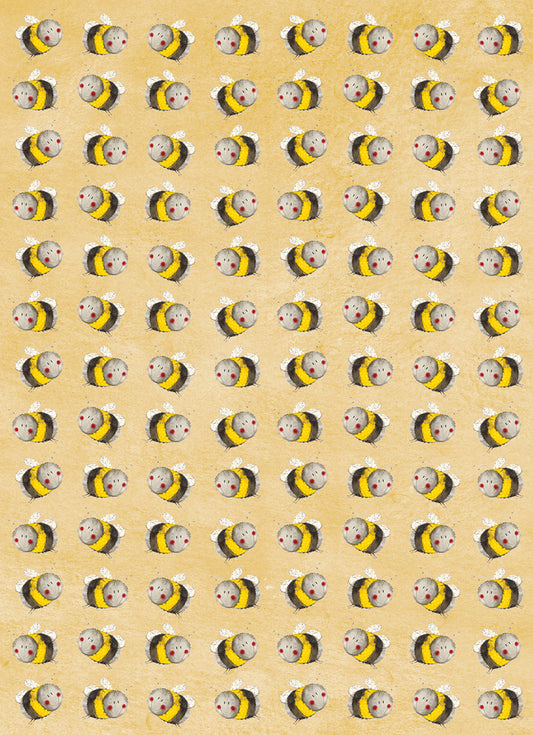 BUSY BEES LARGE NOTEBOOK SNL10