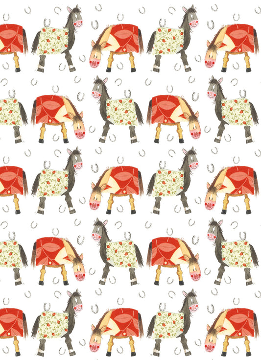 HORSING AROUND LARGE NOTEBOOK SNL12