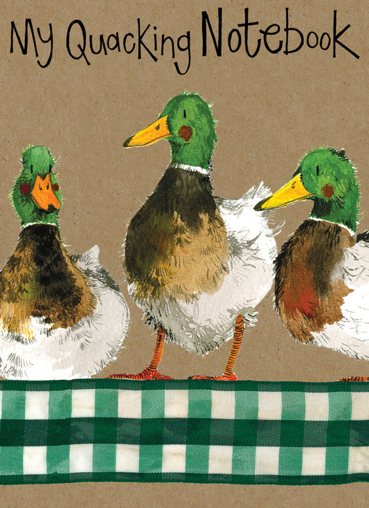 HAPPY MALLARDS SMALL KRAFT NOTEBOOK SKN16