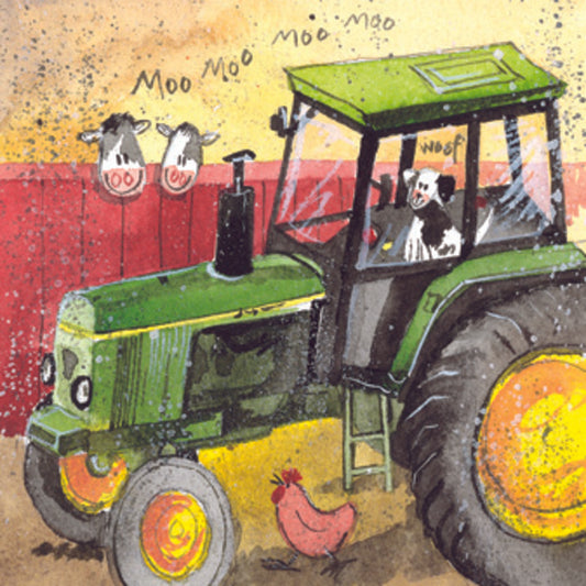 GREEN TRACTOR COASTER C30