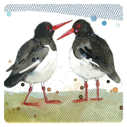 OYSTERCATCHERS COASTER C133