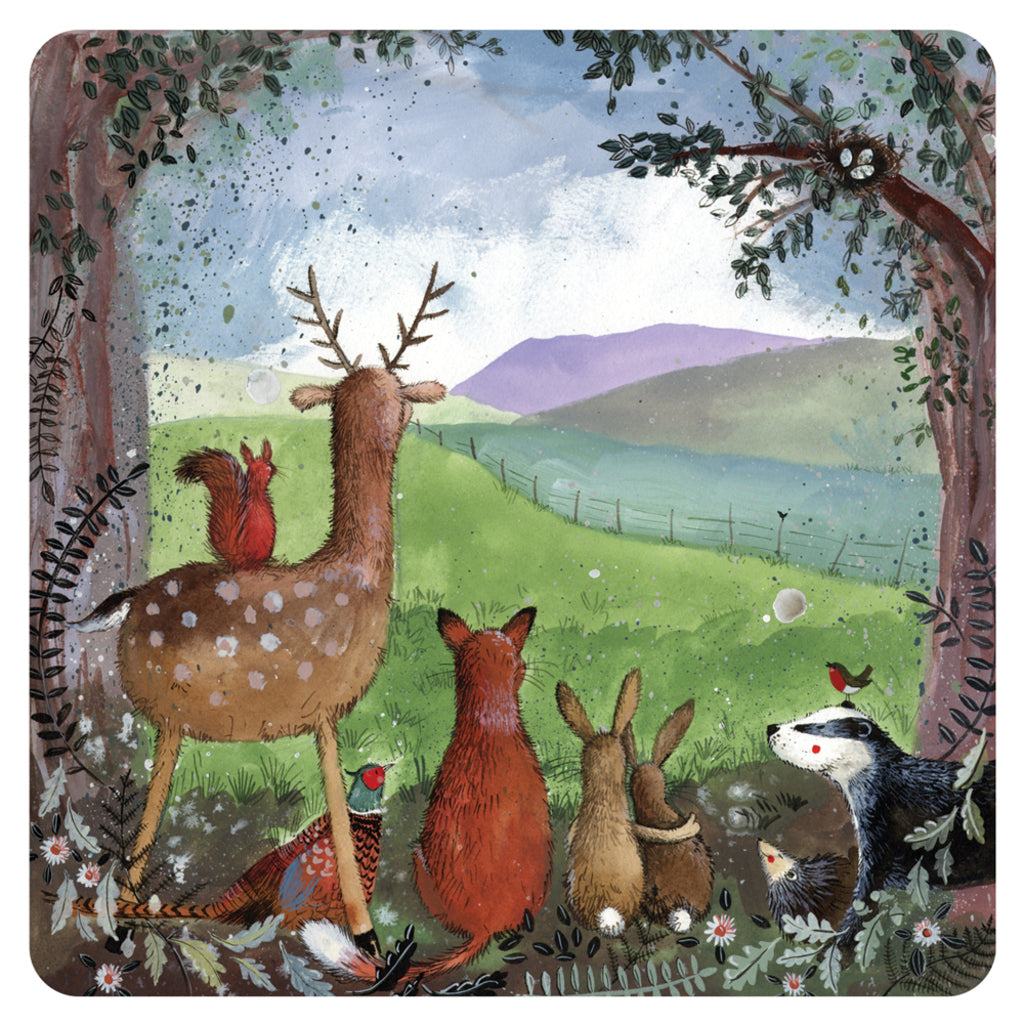 FOREST FRIENDS COASTER C155