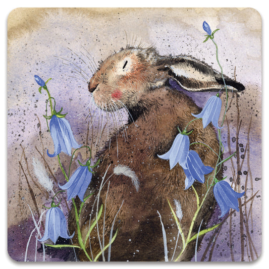 HARE AND HAREBELL FRIDGE MAGNET FM176