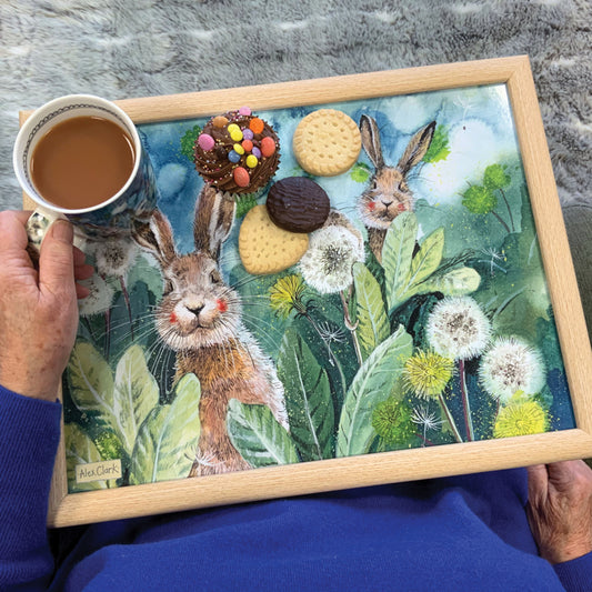 LITTLE RABBITS LAP TRAY LP04