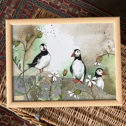 PUFFINS LAP TRAY LP13