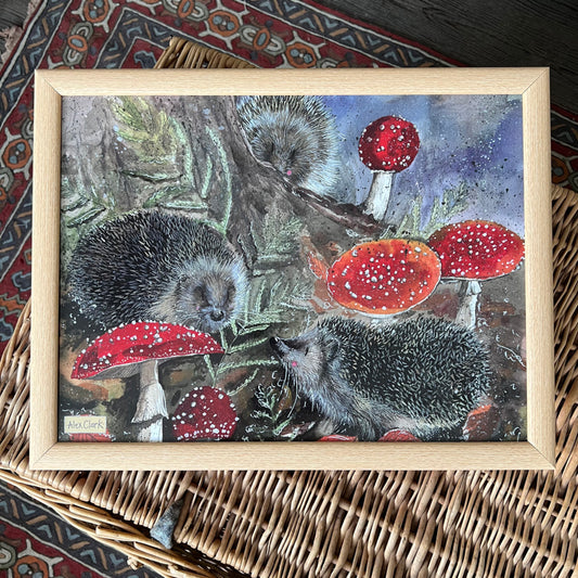 HEDGEHOGS LAP TRAY LP15