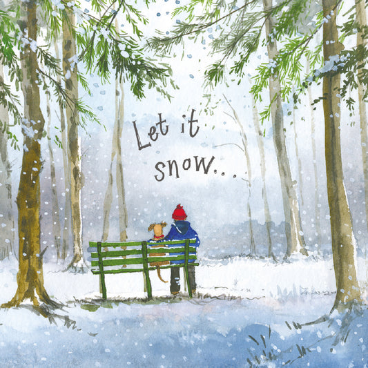 ALEX CLARK WINTER WALK  CHRISTMAS COASTER XC11 264667 XC11 264667