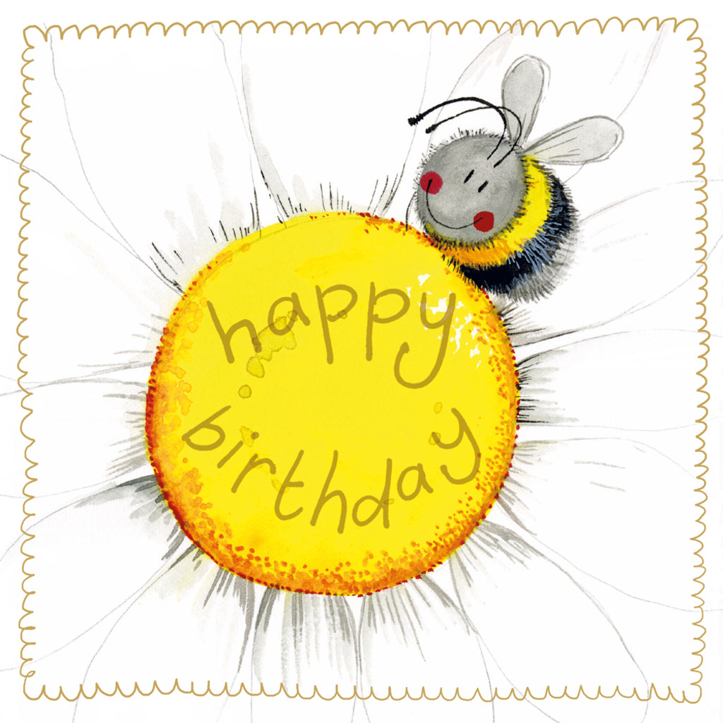 DAISY SPARKLE CARD S516