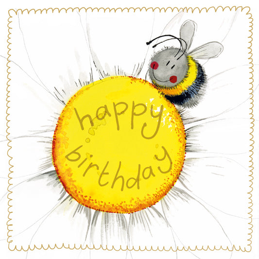 DAISY SPARKLE CARD S516