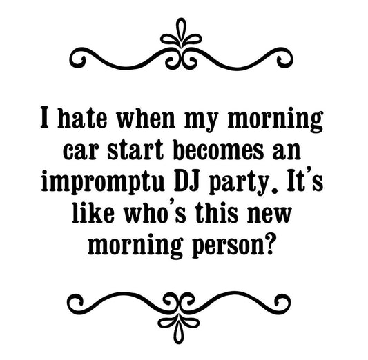 GGZ324 Impromptu DJ Party Premium Drink Coaster Resin With Cork Backing | 2494 | 264891 264891