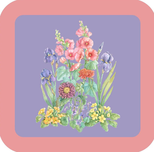 Carols Rose Garden Watercolor Happy Garden Flower Drink Coaster 264909 2510 264909