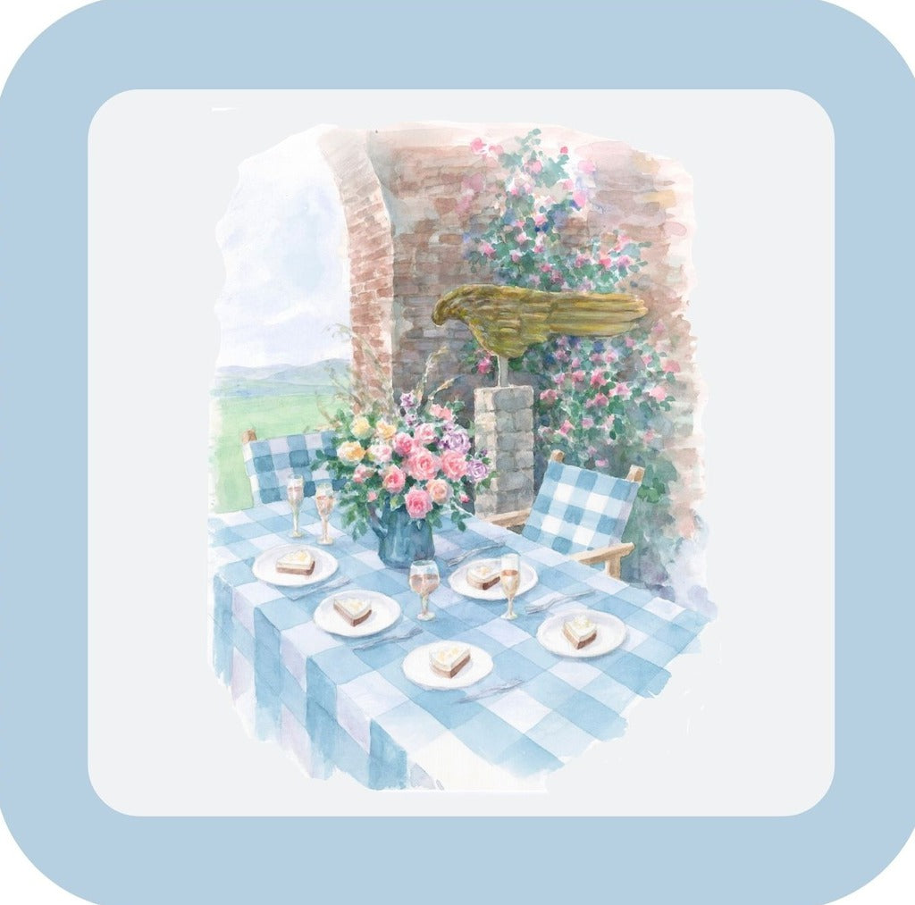 Carols Rose Garden Watercolor Rose Bouquet Flower Patio Dinner Drink Coaster 264930 2531 264930