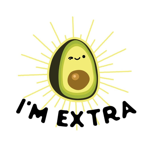 GGZ228 Im Extra Avocado Drink Coaster 264954 2555 264954