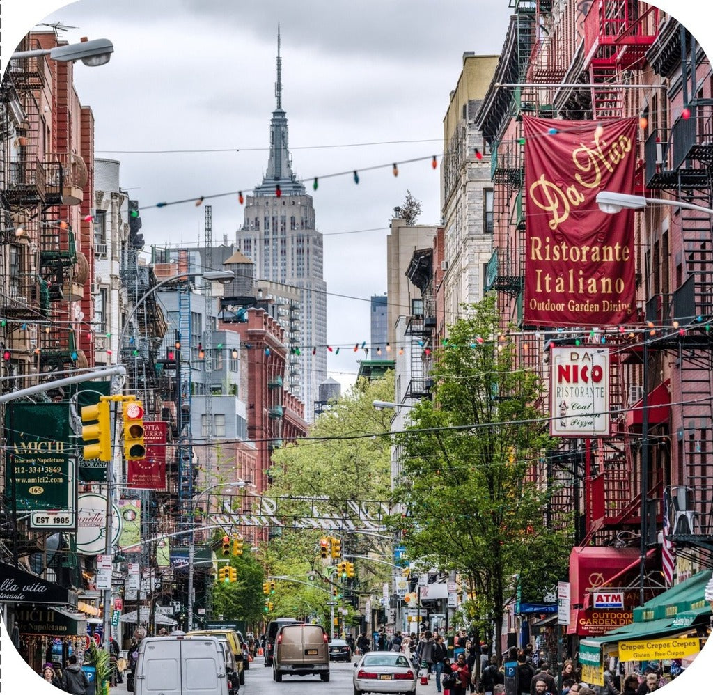 New York City Empire State Building Seen From Little Italy Drink Coaster 264969 75139 264969