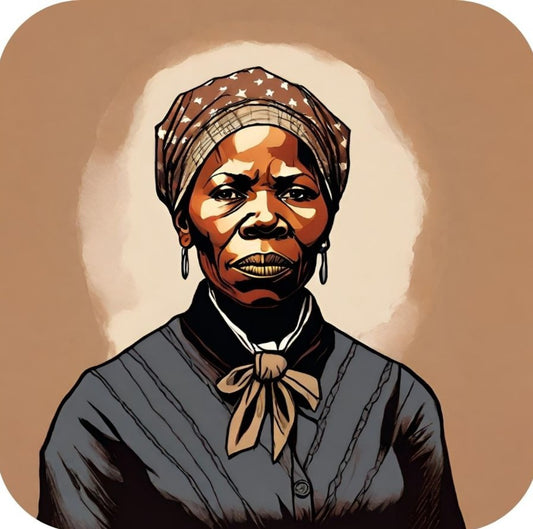 Harriet Tubman Underground Railroad Conductor Black History V2 Drink Coaster 265002 2577 265002