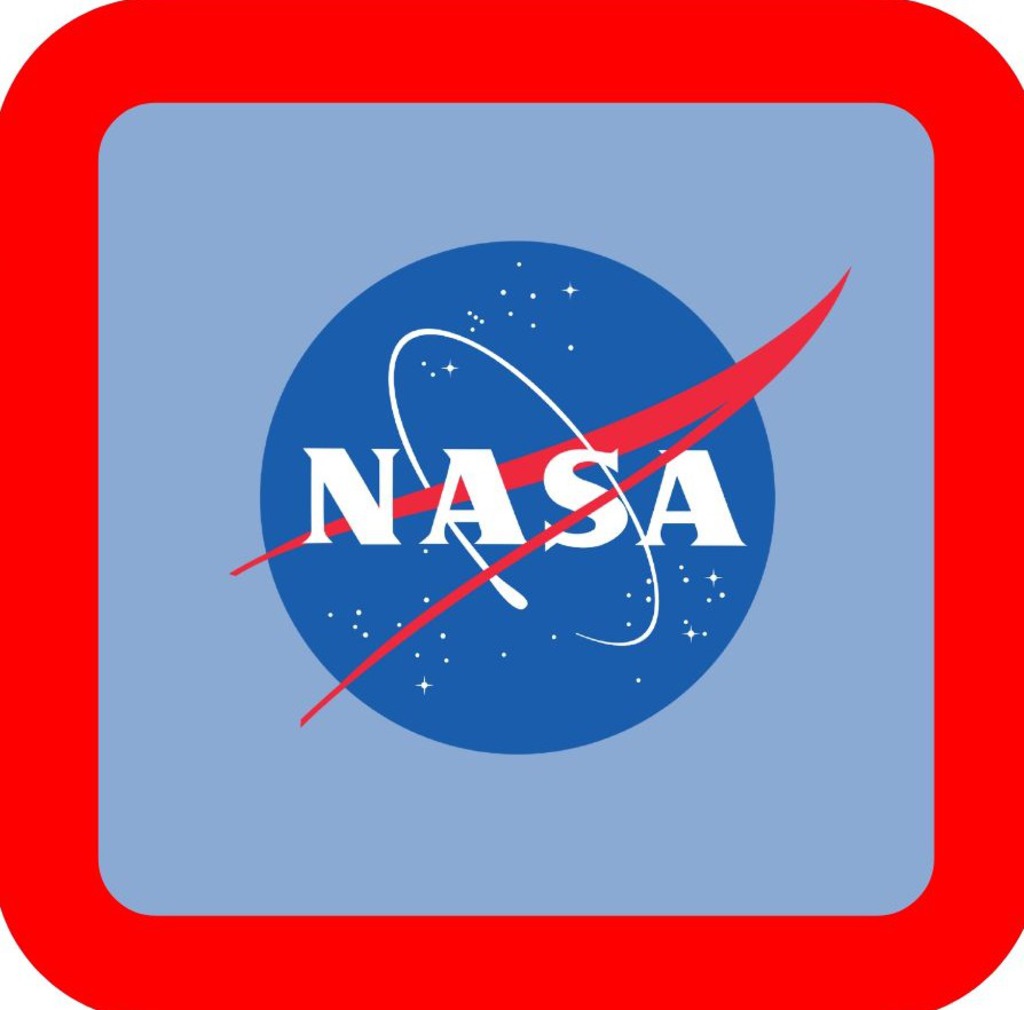 NASA Meatball Logo Retro Premium Drink Coaster Resin With Cork Backing 265690 SSC1914 265690