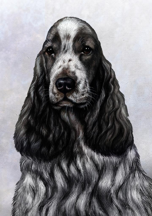 English Cocker Spaniel Dog by Tamara Burnett Box of 10 Blank Note Cards 4x5 266588 1049-4x5