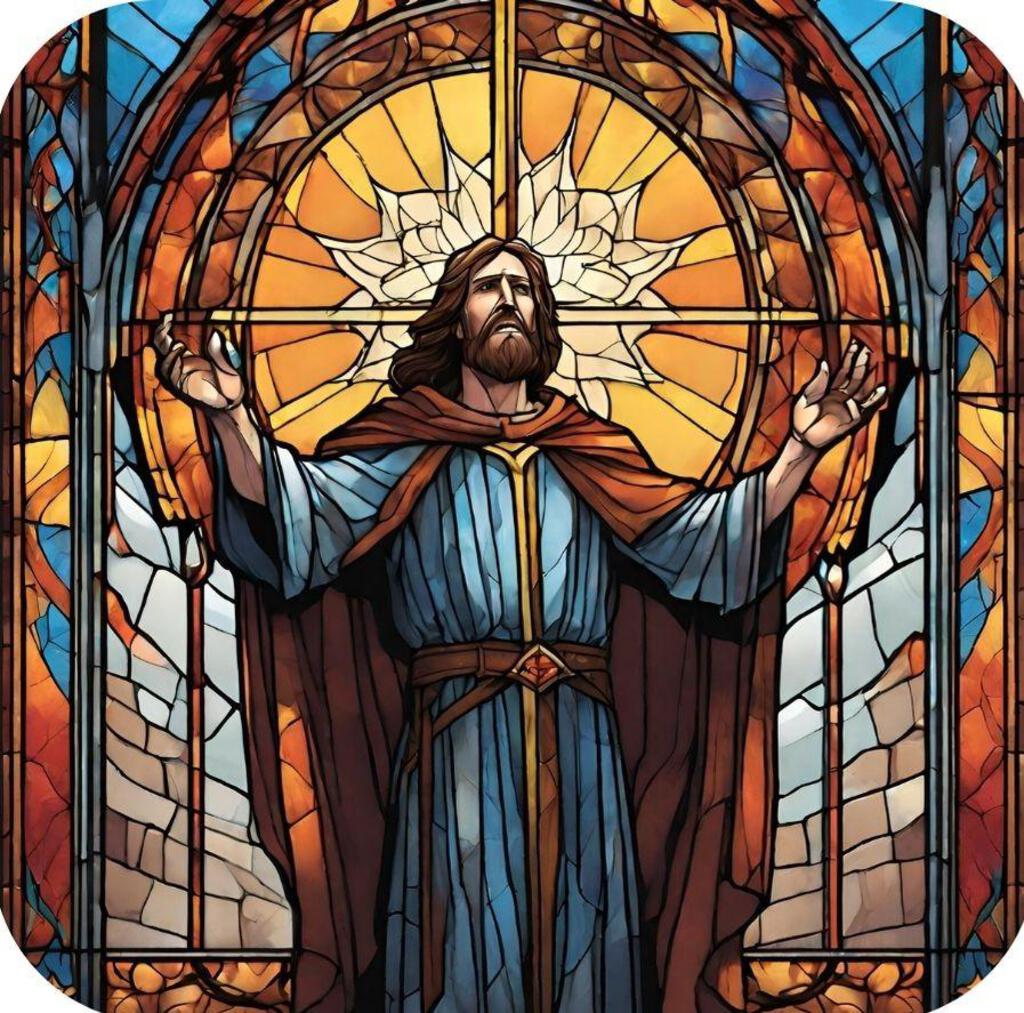 Deuteronomy 31 6 Be Strong And Courageous Premium Drink Coaster Resin With Cork Backing 267200