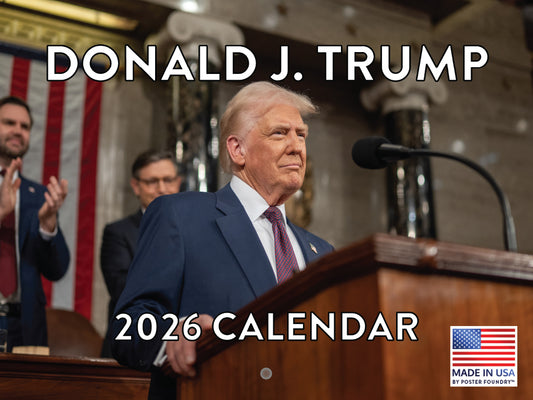 President Trump Calendar 2026 Wall Monthly | American Made In The USA 267875
