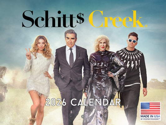 Schitts Creek Calendar 2026 Officially Licensed Gifts Merchandise Monthly Wall Calender 12 Month | American Made In The USA 268045