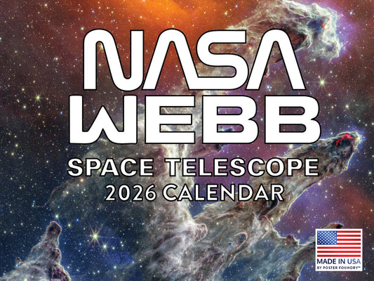 Space Calendar 2026 NASA James Webb Telescope Astronomy Monthly Wall Calender 12 Month | American Made In The USA 268070