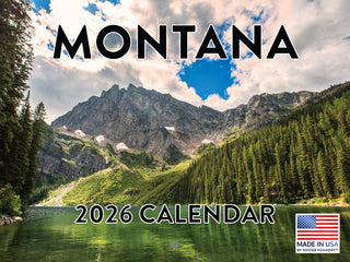 Montana Calendar 2026 Monthly Wall Calender 12 Month | American Made In The USA 268106