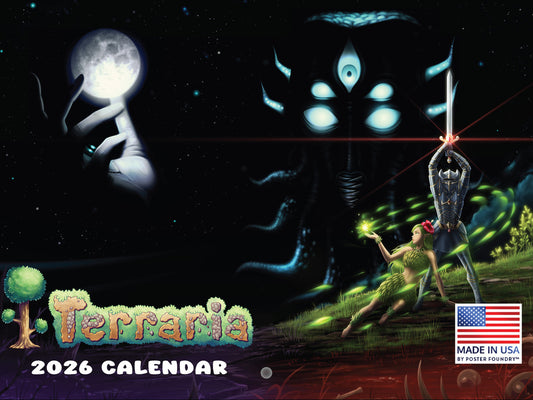 Terraria Calendar 2026 Wall Monthly 268124