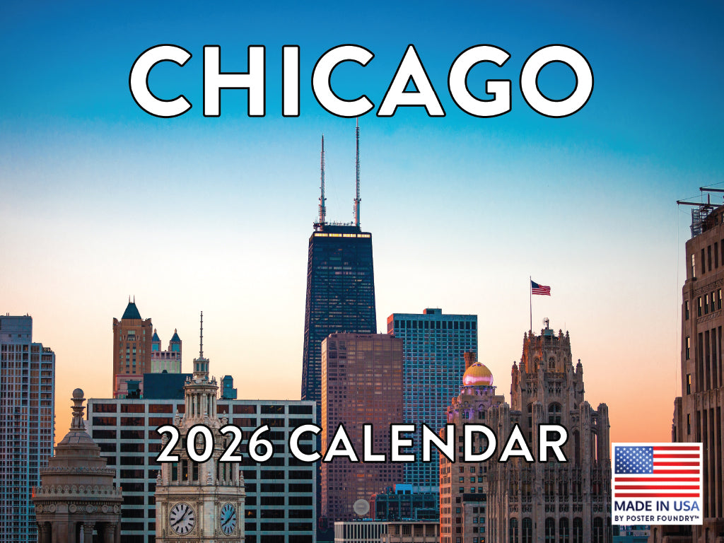 Chicago Calendar 2026 Monthly Wall Calender 12 Month 268134