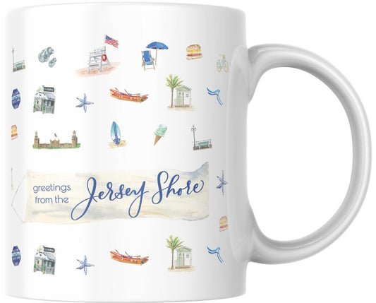 CUSTOM Bungalow Road NJ Jersey Shore Airplane Ceramic Coffee Mug 15 oz 268325