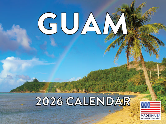 Guam Island Calendar 2026 Monthly Wall 268531
