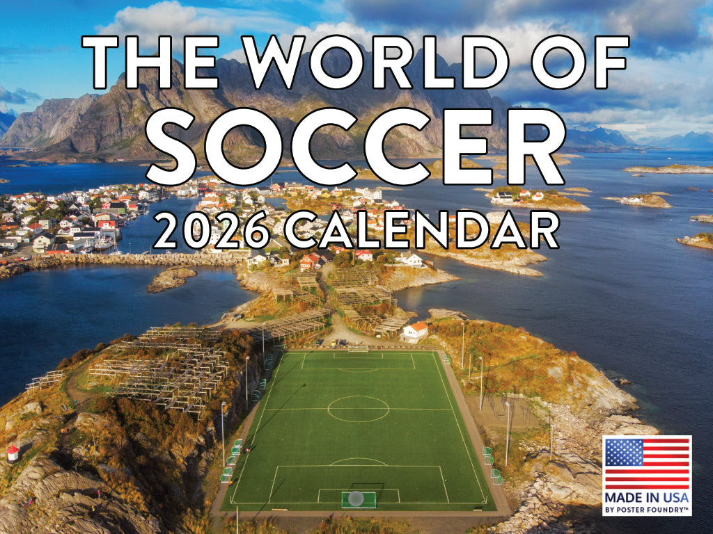 Soccer Calendar 2026 Monthly Wall Calender 12 Month | American Made In The USA 268552