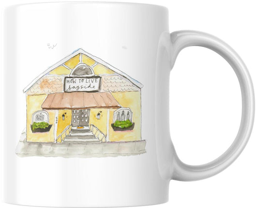 CUSTOM How To Live Store Front Ceramic Coffee Mug 15 oz 268569