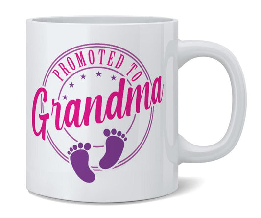 Promoted To Grandma Baby Gift Ceramic Coffee Mug 15 oz 268844