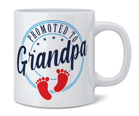 Promoted To Grandpa Baby Gift Ceramic Coffee Mug 15 oz 268845