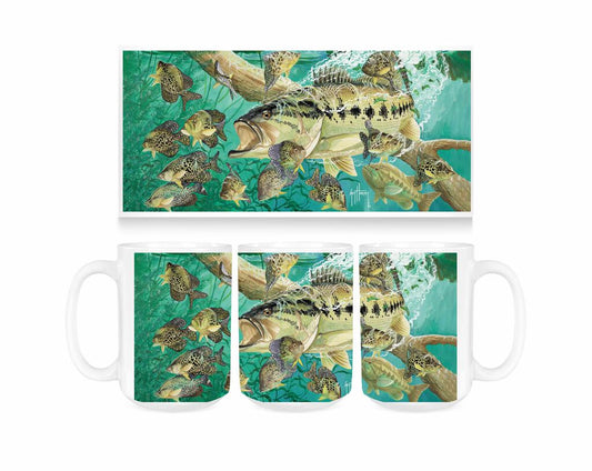 Guy Harvey Goin Fishin Ceramic Coffee Mug Tea Cup Fun Novelty Gift 15 oz 269258