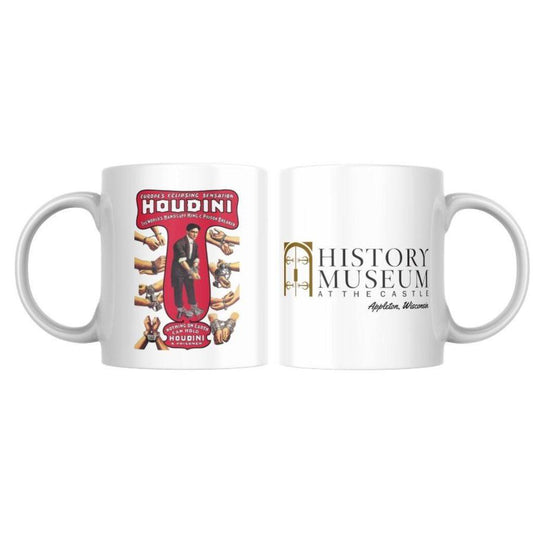 CUSTOM Historic Museum Harry Houdini Handcuffs Ceramic Coffee Mug Tea Cup Novelty Gift 12 oz 269443