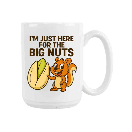 CUSTOM McGinns Pistachioland Big Nuts Ceramic Coffee Mug Tea Cup Fun Novelty Gift 15 oz 269531