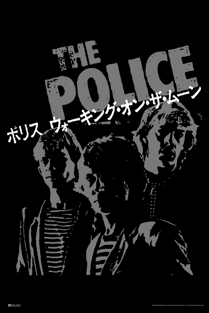 The Police Poster Japanese Photo Cool Wall Art Print Poster 12x18 269546