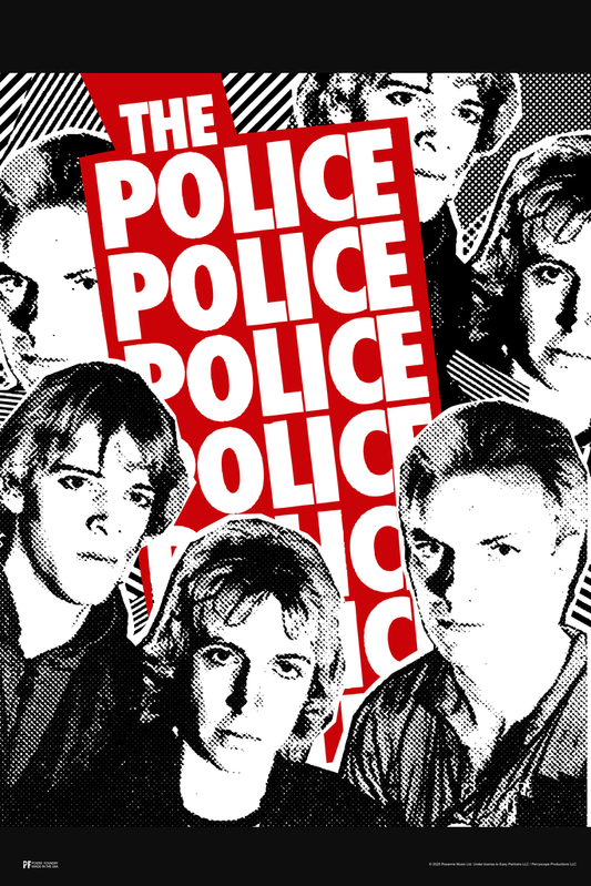 The Police Poster Repeating Cool Wall Art Print Poster 12x18 269547