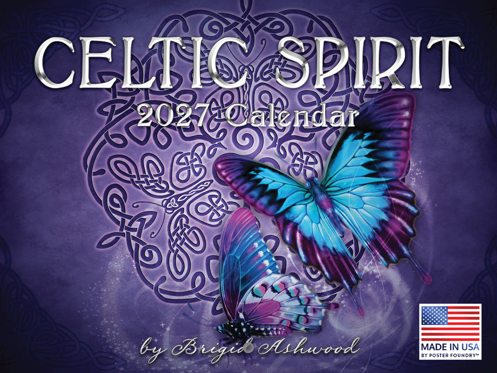 Brigid Ashwood Calendar 2027 Celtic Monthly Wall Calender 12 Month 270302