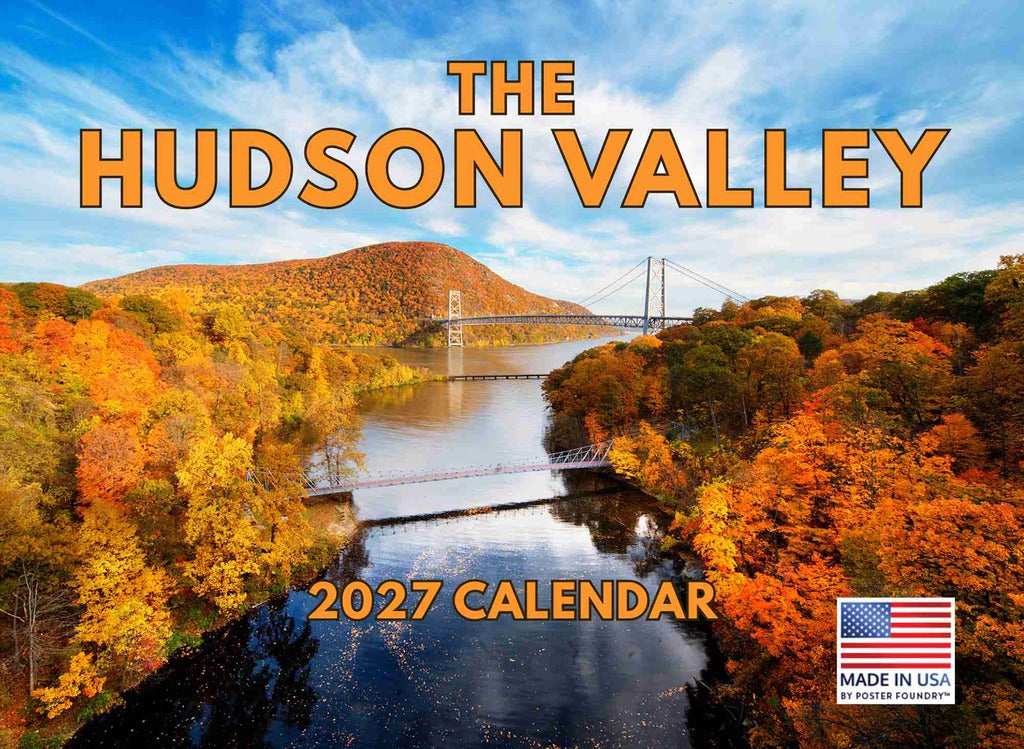 Hudson Valley Calendar 2027 Monthly Wall Calender 12 Month | American Made In The USA 270532