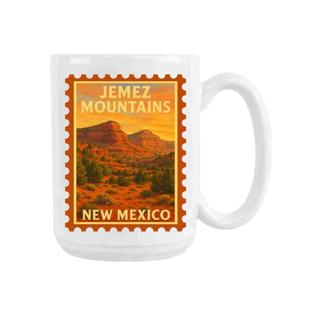 CUSTOM New Mexico Jemez Mountains Ceramic Coffee Mug 15 oz 272341